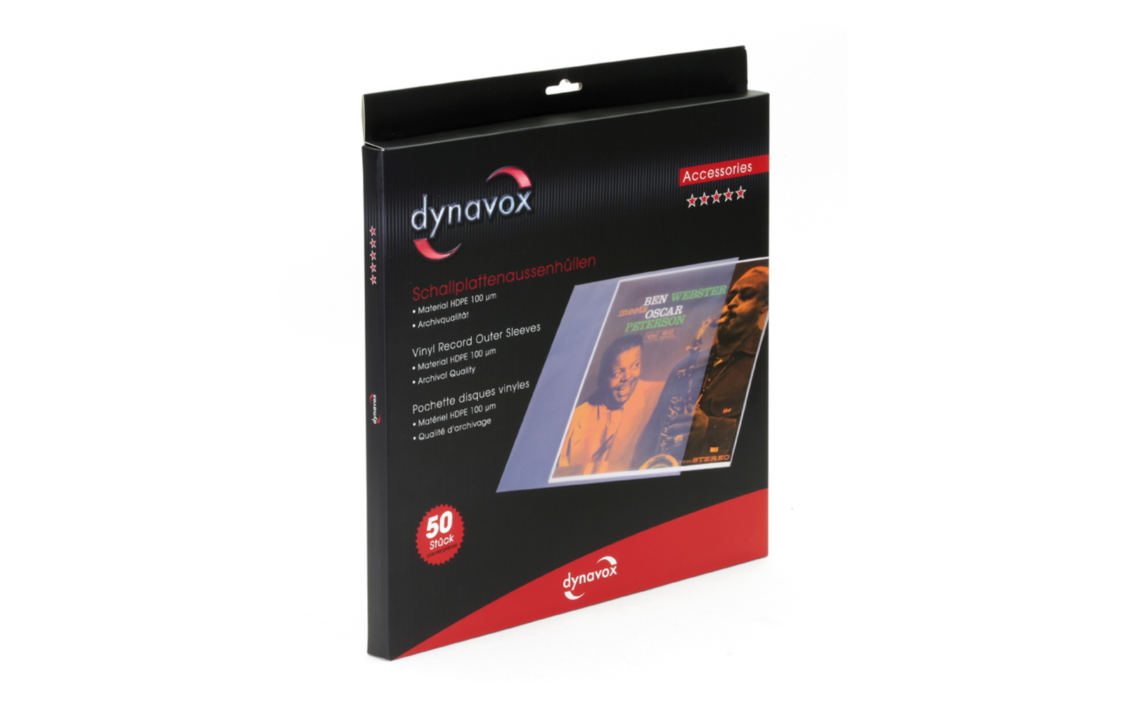 Bilde av DYNAVOX LP OUTER SLEEVES 50PK
